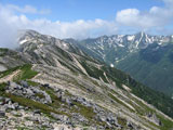 烏帽子岳から高天原